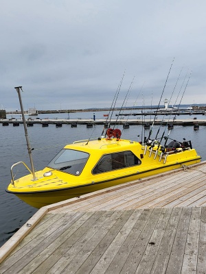 Small Boat Trolling Vättern