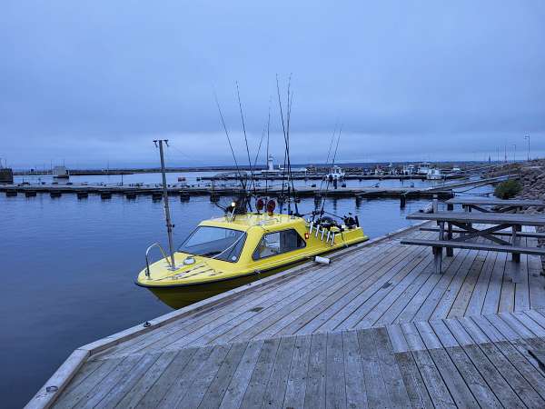 Small Boat Trolling Vättern